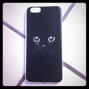 Black cat iPhone 6/6s case 4.7 inches
